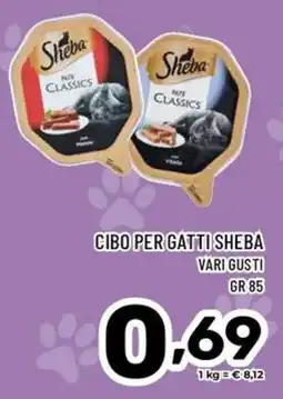 Il Centesimo Cibo per gatti Sheba offerta