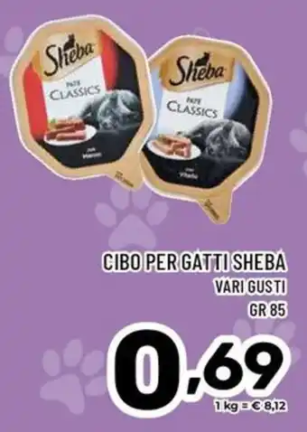 Il Centesimo Cibo per gatti Sheba offerta