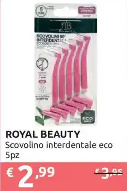 Ipersoap ROYAL BEAUTY Scovolino interdentale eco offerta