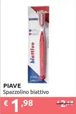 Ipersoap PIAVE Spazzolino biattivo offerta