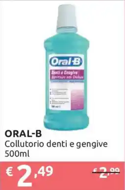 Ipersoap ORAL-B Collutorio denti e gengive offerta