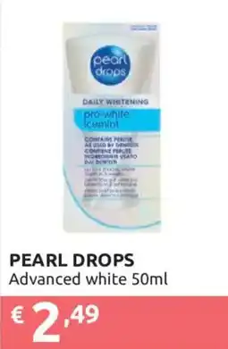 Ipersoap PEARL DROPS Advanced white offerta