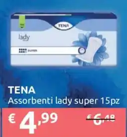 Ipersoap TENA Assorbenti lady super offerta