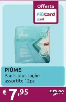 Ipersoap PIÙME Pants plus taglie assortite offerta