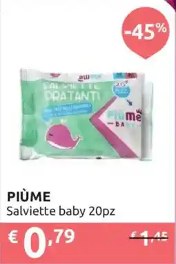 Ipersoap PIÙME Salviette baby offerta
