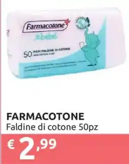 Ipersoap Farmacotone Faldine di cotone offerta