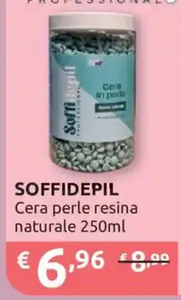Ipersoap Soffidepil Cera perle resina naturale offerta