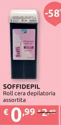 Ipersoap Soffidepil Roll cera depilatoria offerta