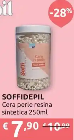 Ipersoap Soffidepil Cera perle resina sintetica offerta