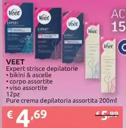 Ipersoap VEET Expert strisce depilatorie offerta