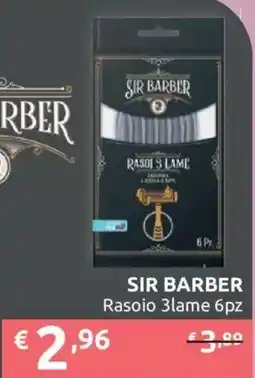 Ipersoap SIR BARBER Rasoio 3lame offerta