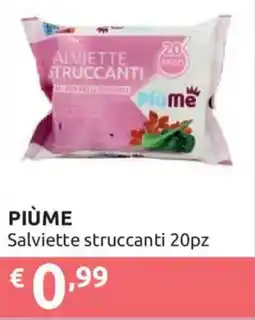 Ipersoap PIÙME Salviette struccanti offerta