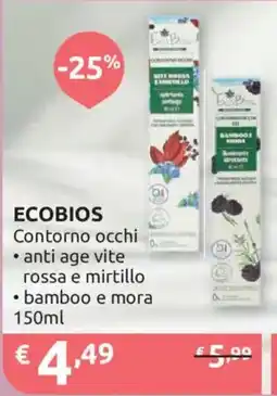 Ipersoap ECOBIOS Contorno occhi offerta