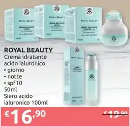 Ipersoap Royal Beauty Crema idratante acido ialuronico offerta