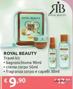 Ipersoap Royal Beauty Travel kit offerta