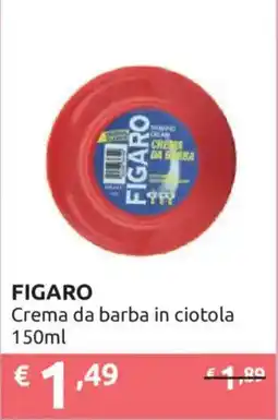 Ipersoap FIGARO Crema da barba in ciotola offerta