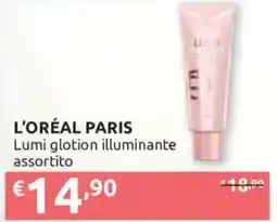 Ipersoap L'ORÉAL PARIS Lumi glotion illuminante assortito offerta