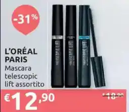 Ipersoap L'ORÉAL PARIS Mascara telescopic lift assortito offerta