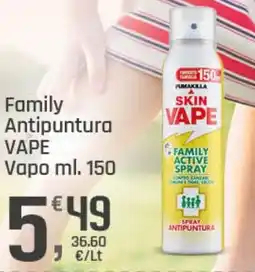 Supermercati Dok FUMAKILLA SKIN VAPE offerta