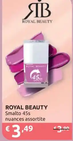 Ipersoap Royal Beauty Smalto 45s offerta