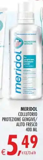 Deco Superstore Meridol collutorio protezione gengive/alito fresco offerta