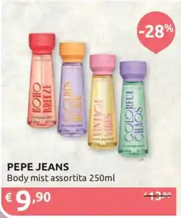 Ipersoap PEPE JEANS Body mist assortita offerta