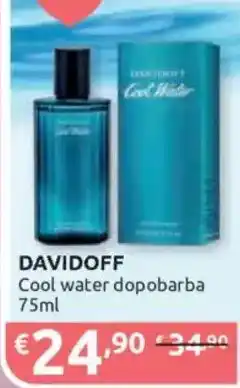 Ipersoap DAVIDOFF Cool water dopobarba offerta