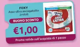 Ipersoap Foxy Asso ultra asciugatutto offerta