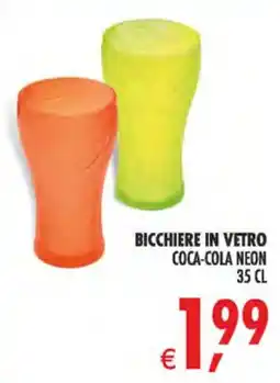 Deco Superstore Bicchiere in vetro Coca-Cola Neon offerta