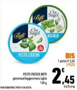 Conad Pesto Fresco Biffi offerta