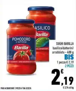 Conad Sughi Barilla offerta