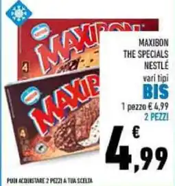 Conad MAXIBON THE SPECIALS NESTLÉ offerta