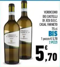 Conad Verdicchio dei Castelli di Jesi D.O.C. Casal Farneto offerta