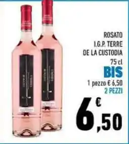 Conad ROSATO I.G.P. TERRE DE LA CUSTODIA offerta