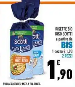 Conad Risette Bio Riso Scotti offerta