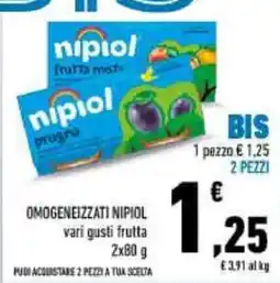 Conad OMOGENEIZZATI NIPIOl offerta