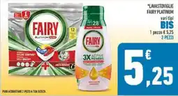 Conad Lavastoviglie Fairy Platinum offerta