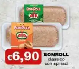 Conad Bonroll classico con spinaci offerta