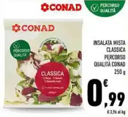 Conad INSALATA MISTA CLASSICA PERCORSO QUALITÀ CONAD offerta