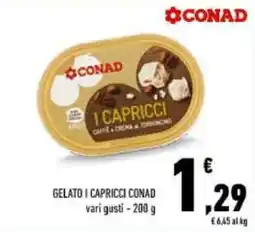 Conad GELATO I CAPRICCI CONAD offerta