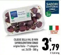 Conad Ciliegie della Val di Non Sapori&Dintorni Conad offerta