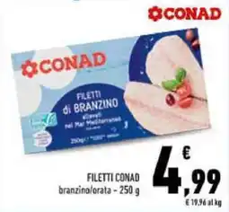 Conad FILETTI CONAD branzino/orata offerta