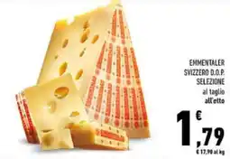 Conad EMMENTALER SVIZZERO D.O.P. SELEZIONE offerta