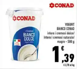Conad YOGURT BIANCO CONAD offerta
