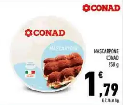 Conad Mascarpone CONAD offerta