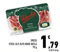 Conad Speck Stick I.G.P. Alto Adige Recla offerta