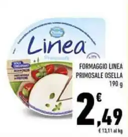 Conad Formaggio Linea Primosale Osella offerta