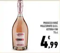 Conad Prosecco Rosé Millesimato D.O.C. Astoria Vini offerta