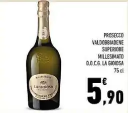 Conad Prosecco Valdobbiadene Superiore Millesimato D.O.C.G. La Gioiosa offerta