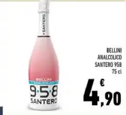 Conad Bellini analcolico Santero 958 offerta
